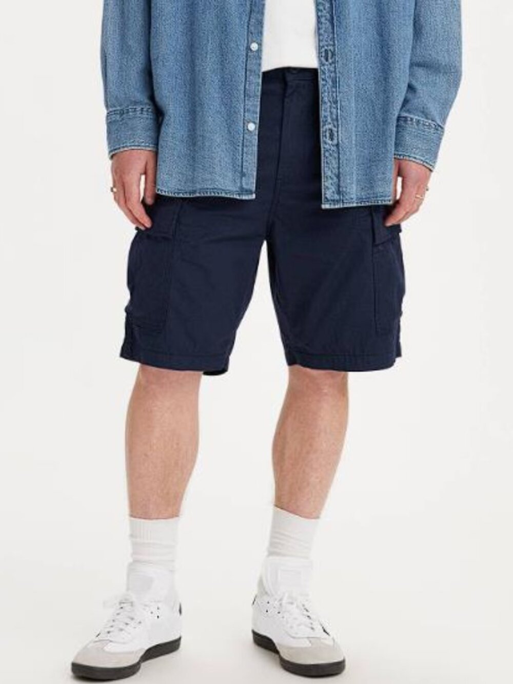 LEVI'S Men's Carrier Cargo 9.5" Shorts Size 40 in Navy